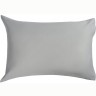 Набор из двух наволочек из сатина светло-серого цвета из коллекции essential, 50х70 см (66430)