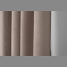 Портьера Silkу бежевая  димаут 275*260 (TT-00014864)