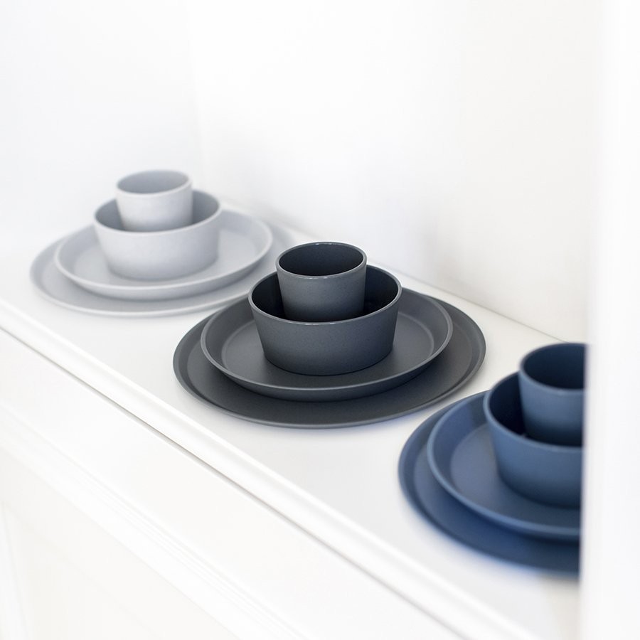 Чаша connect, organic, 400 мл, серая (68355)