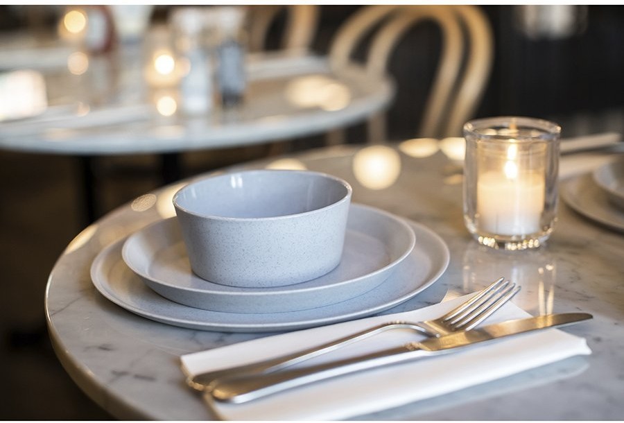 Чаша connect, organic, 400 мл, серая (68355)