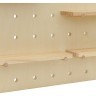 Пегборд shely, 60х120 см, светлое дерево (74816)