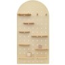 Пегборд shely, 60х120 см, светлое дерево (74816)