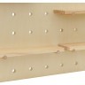 Пегборд shely, 60х120 см, светлое дерево (74816)