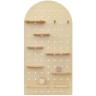Пегборд shely, 60х120 см, светлое дерево (74816)