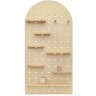 Пегборд shely, 60х120 см, светлое дерево (74816)