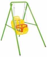 Подвесные качели 2в1 на металлической раме (DL_3009)