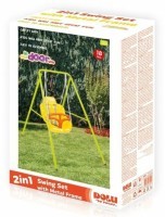 Подвесные качели 2в1 на металлической раме (DL_3009)