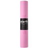 Коврик для йоги и фитнеса FM-201, TPE, 183x61x0,4 см, розовый пастель/фиолетовый пастель (2103971)