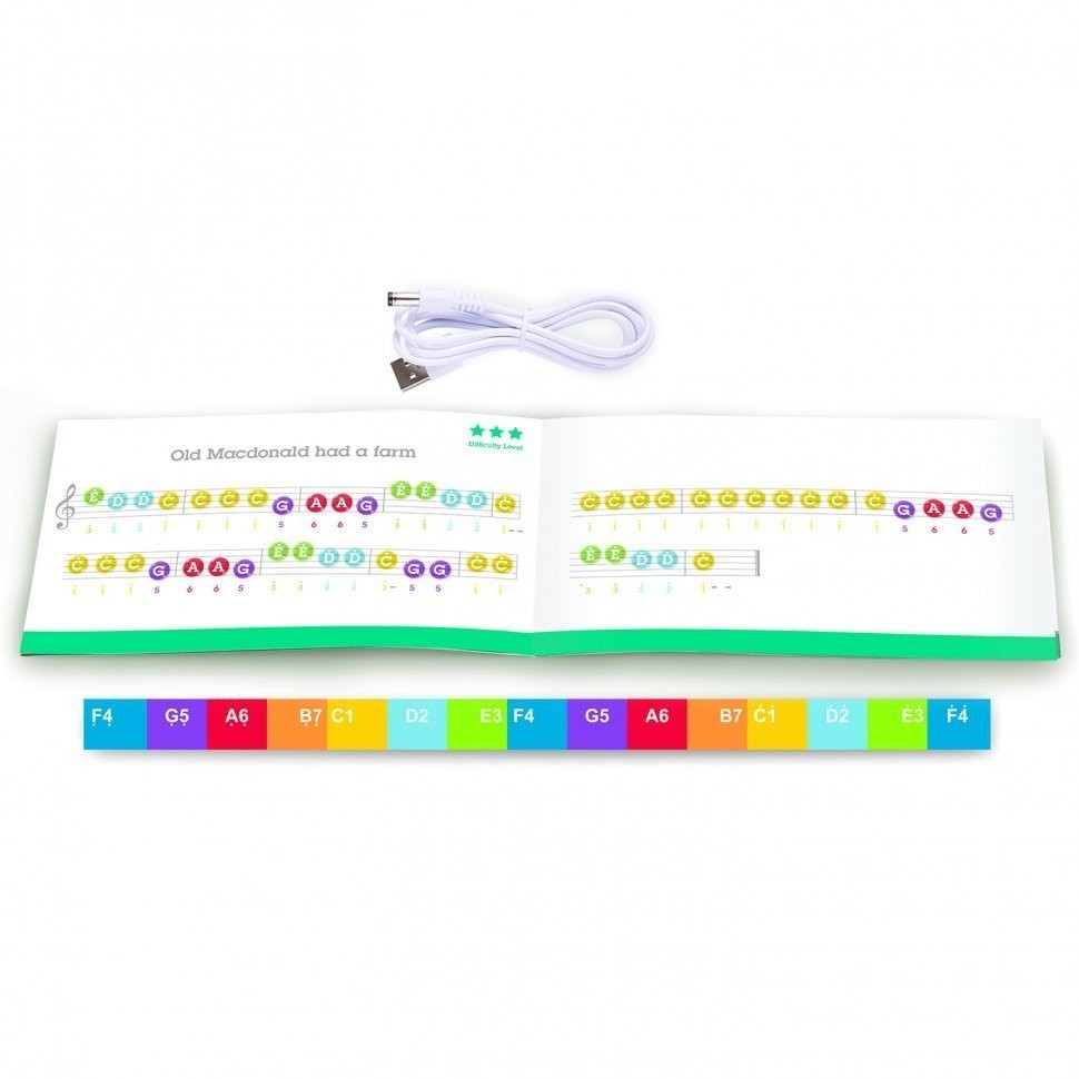 Музыкальная игрушка Пианино, цв. Черный (E0627_HP)