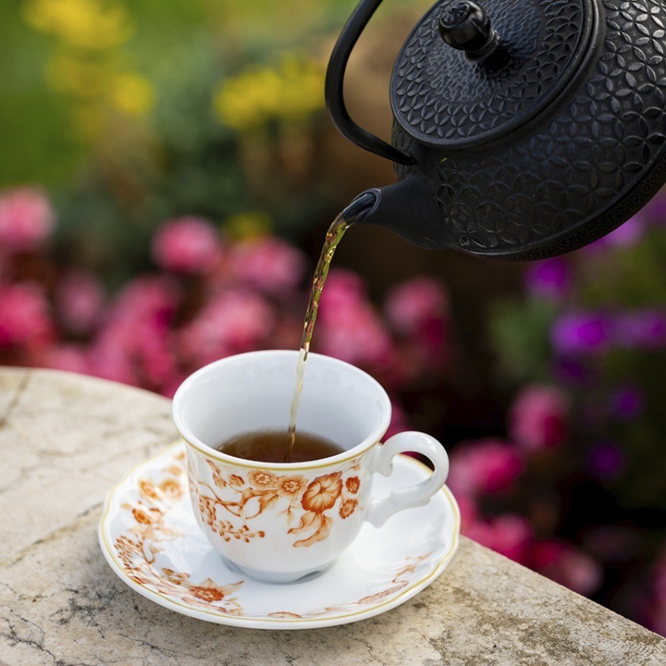 Тарелка LFLO032AC001160, фарфор, white, orange, LE COQ