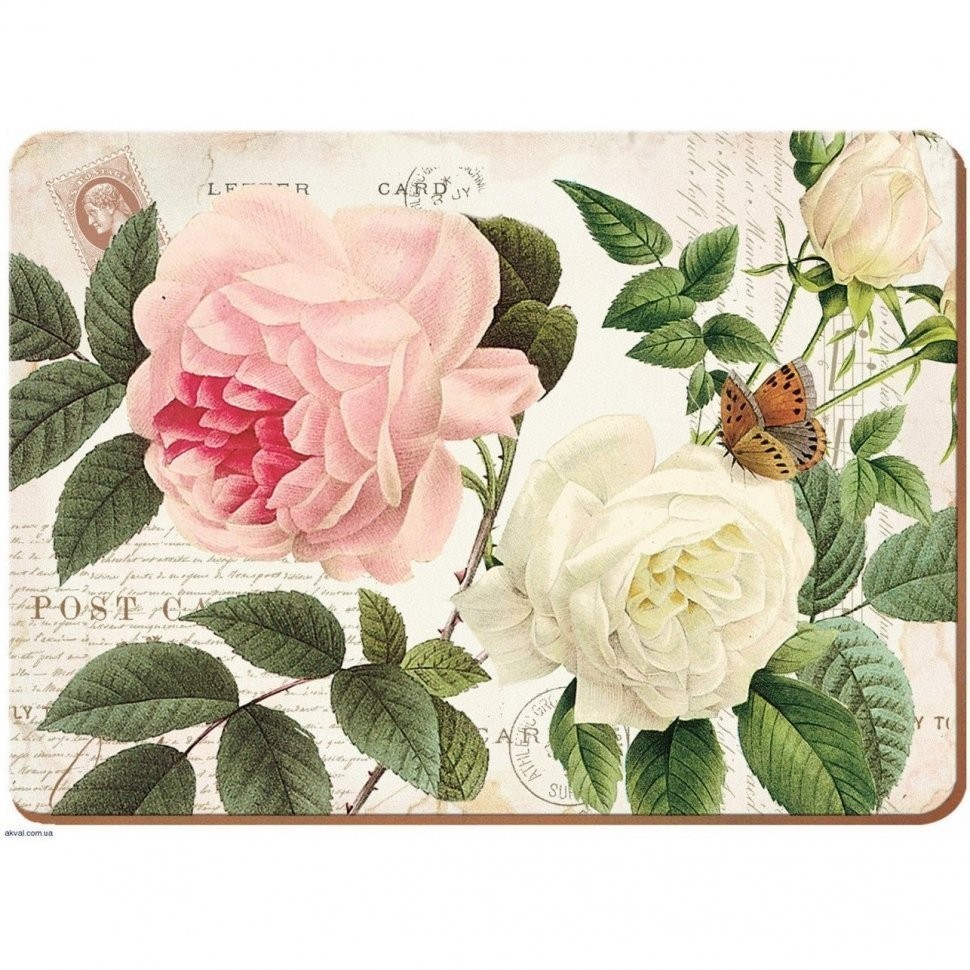 Creative Tops Набор из 6 подставок Rose Garden 23x30 5176447