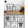 Рамка для футболки t-frame, 50,5х55,5 см, черная (39629)