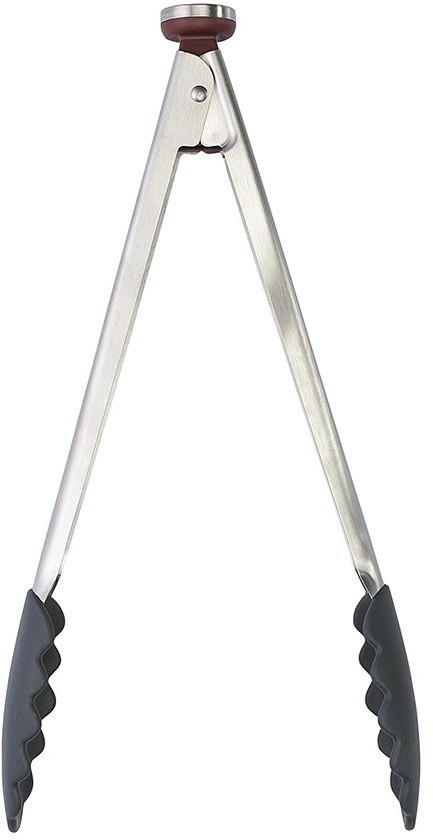 Щипцы кухонные smartchef, 33,5 см, серо-бордовые (76657)