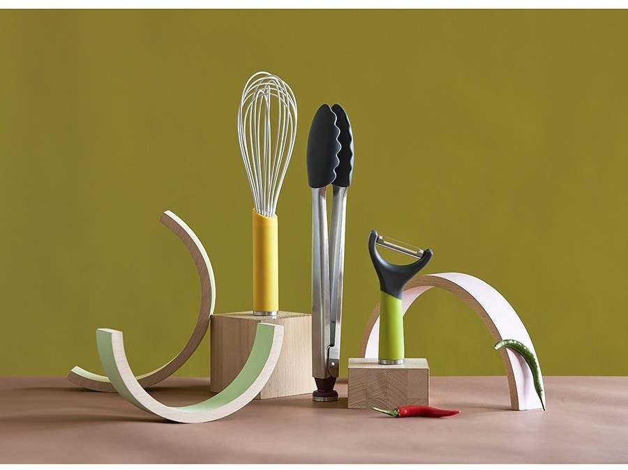 Щипцы кухонные smartchef, 33,5 см, серо-бордовые (76657)