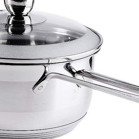 Ковш кухонный с крышкой 1,4 л из нержавеющей стали MAYER BOCH (30975)