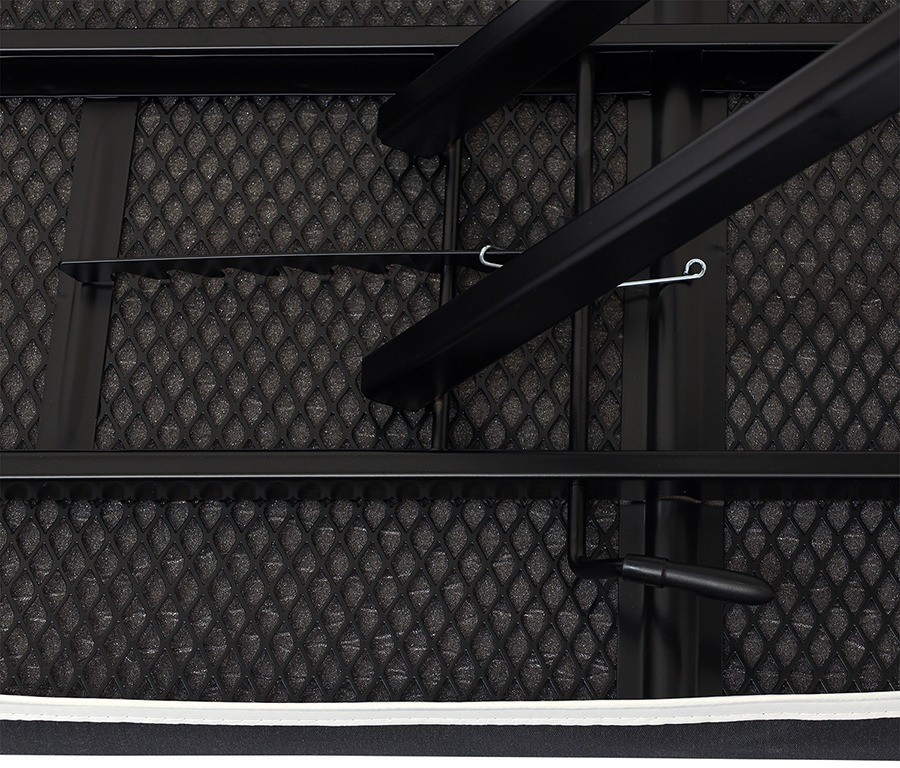 Доска гладильная напольная smart iron, 123х44 см, графит (78794)