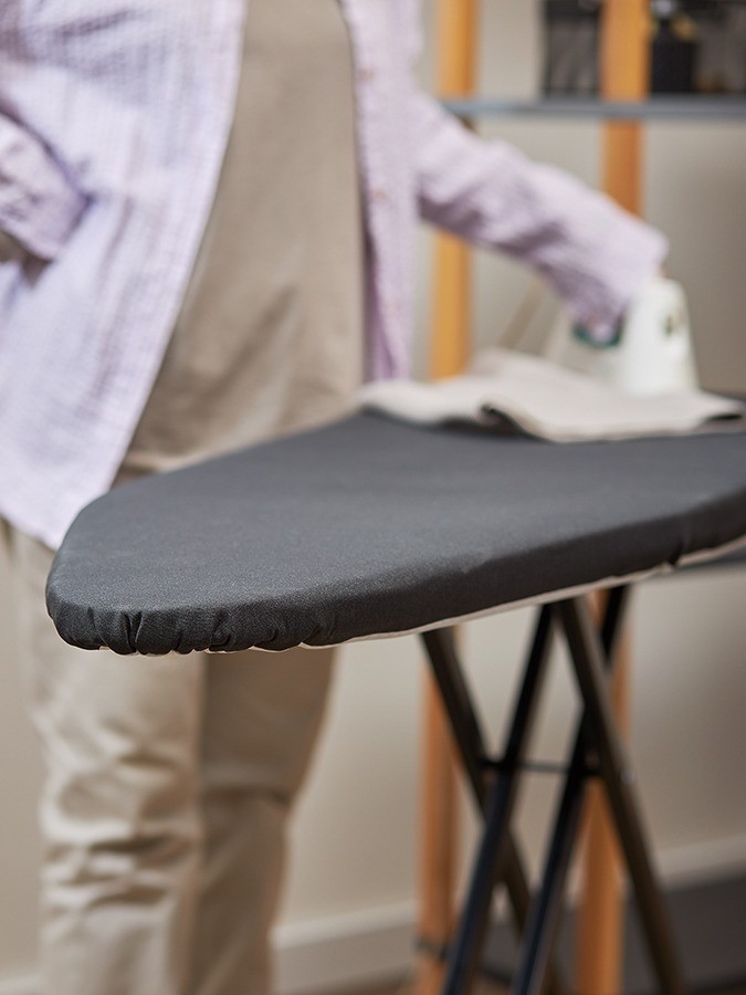 Доска гладильная напольная smart iron, 123х44 см, графит (78794)