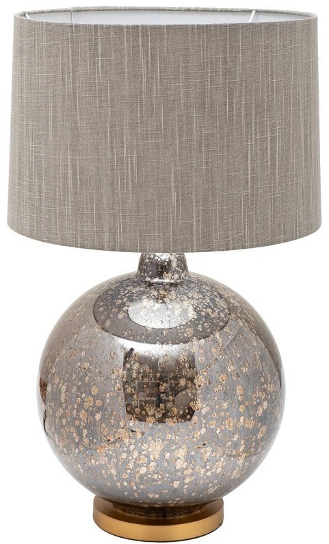 Лампа настольная плафон бежевый d42*h73см (TT-00012413)