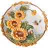 Тарелка декоративная lefard "подсолнухи" 21 см (59-567)