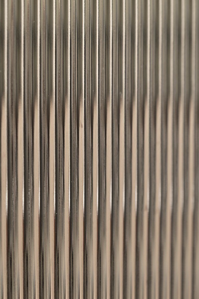 GD-10012-6 Шкаф Alto двухд c выдвиж ящик, цвет серый Кобальт, дверцы стекло(рифленое) 100*57*228.5см (TT-00013910)