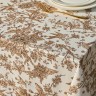 Скатерть "royal garden" 160х220см ,белый, 100% хлопок,твил пропитка Lefard (850-754-21)
