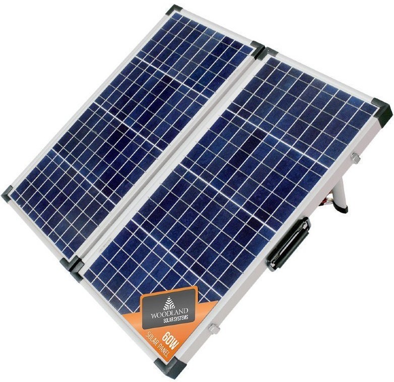 Солнечная панель складная Woodland Sun House 60W (59642)