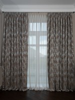 Портьера Bromley голубой 275*260 (TT-00015968)