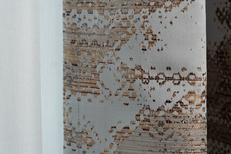 Портьера Bromley голубой 275*260 (TT-00015968)