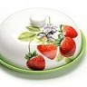 Блюдо для блинов с крышкой Клубника LORAINE (26220)