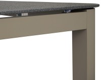 Стол обеденный leif, 160х90 см, серо-бежевый (75811)