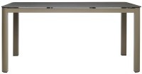 Стол обеденный leif, 160х90 см, серо-бежевый (75811)