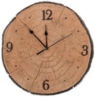 Часы настенные кварцевые &quot;tree&quot; 32*31*4 см.диаметр циферблата=21 см. Lefard (220-221)
