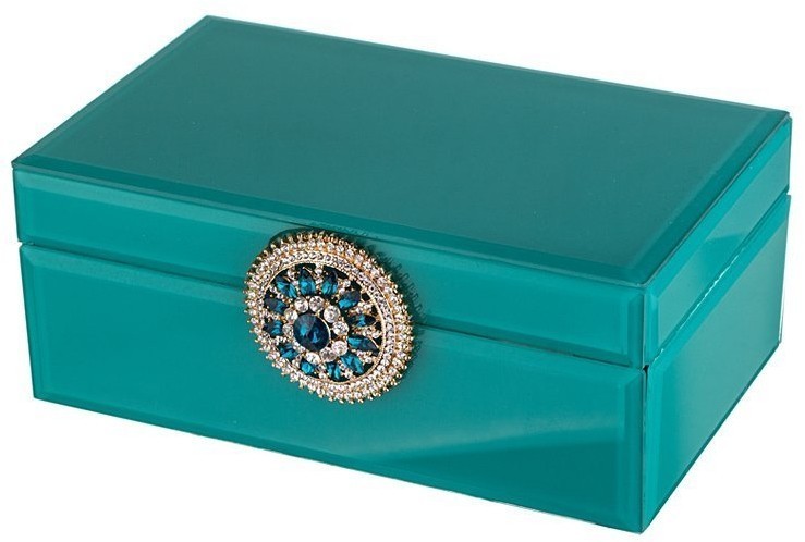 Шкатулка зеркальная 21*13*8,5 см. Lefard (06-144)