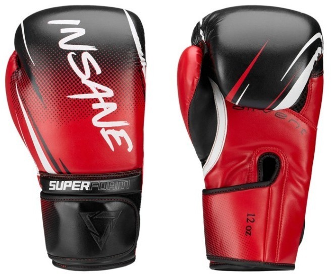 Перчатки боксерские INSANE IMPACT, красный, 14 oz (2115679)