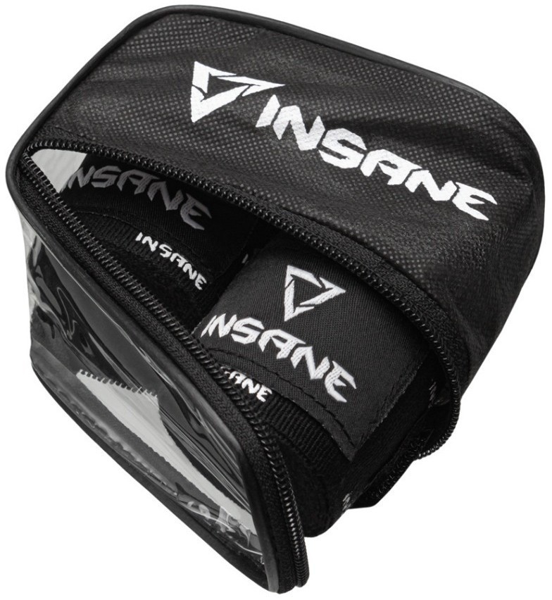 Бинт боксеркий INSANE PRINT, хлопок/нейлон, черный, 2,5 м (2108810)