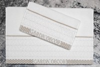 Полотенце Орсетто белое 50*90 (TT-00012100)