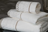 Полотенце Орсетто белое 50*90 (TT-00012100)