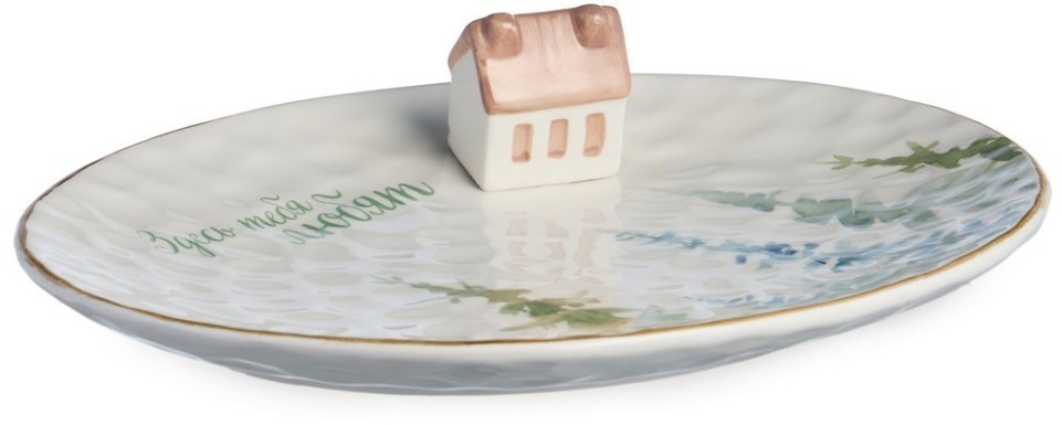 Блюдо овальное коллекция "chalet" 30*24,5*6,5 см Lefard (230-541)