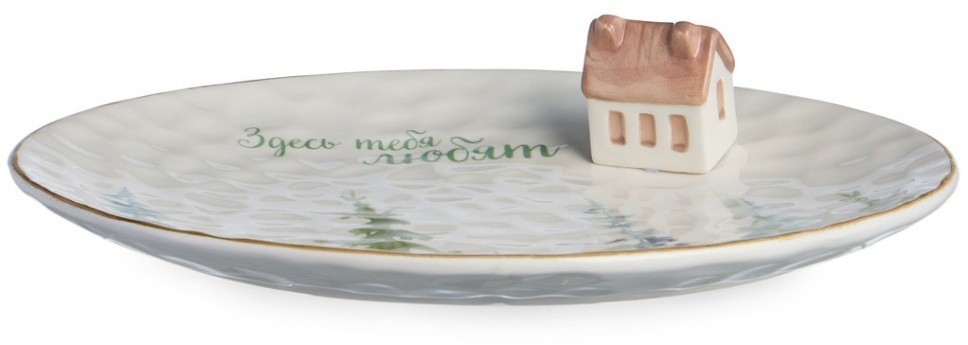 Блюдо овальное коллекция "chalet" 30*24,5*6,5 см Lefard (230-541)