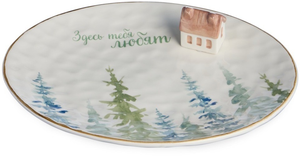 Блюдо овальное коллекция "chalet" 30*24,5*6,5 см Lefard (230-541)