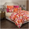 Кпб 2-х спальный "маки" под 175х215 -1шт., пр (цвет св.желтый) 220х250  -1шт., нав70х70-2шт SANTALINO (984-724)