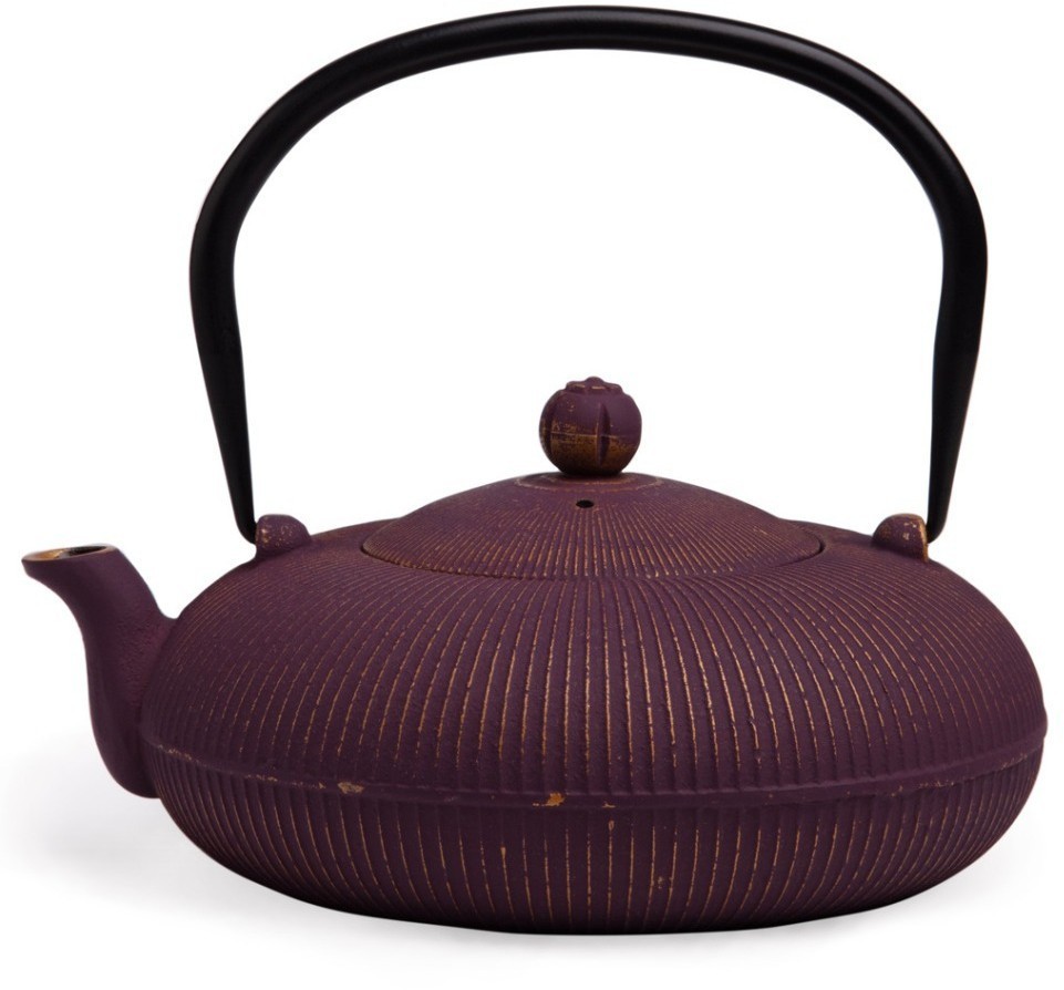 Заварочный чайник чугунный с эмалированным покрытием внутри 1200 мл Lefard (734-1012)