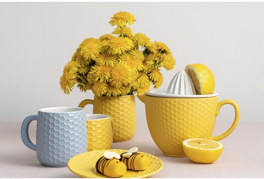 Соковыжималка для цитрусовых marshmallow, 900 мл, лимонная (75203)