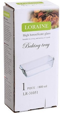 Жаровня стекло высокие 800мл LR (31051)