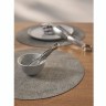 Набор из 2-х сервировочных салфеток leanera, D35 см, серые (76981)