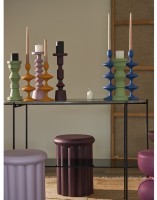 Подсвечник vivlend, 30 см, нежно-зеленый (76302)