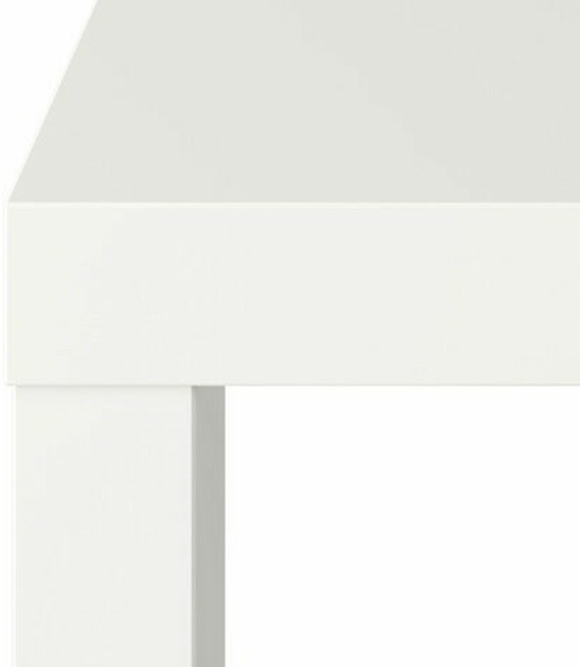 Стол журнальный Лайк аналог IKEA (550х550х440 мм), белый, 641920 (96697)