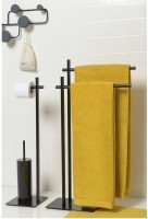 Держатель для полотенец takitani, 86 см, черный (71109)