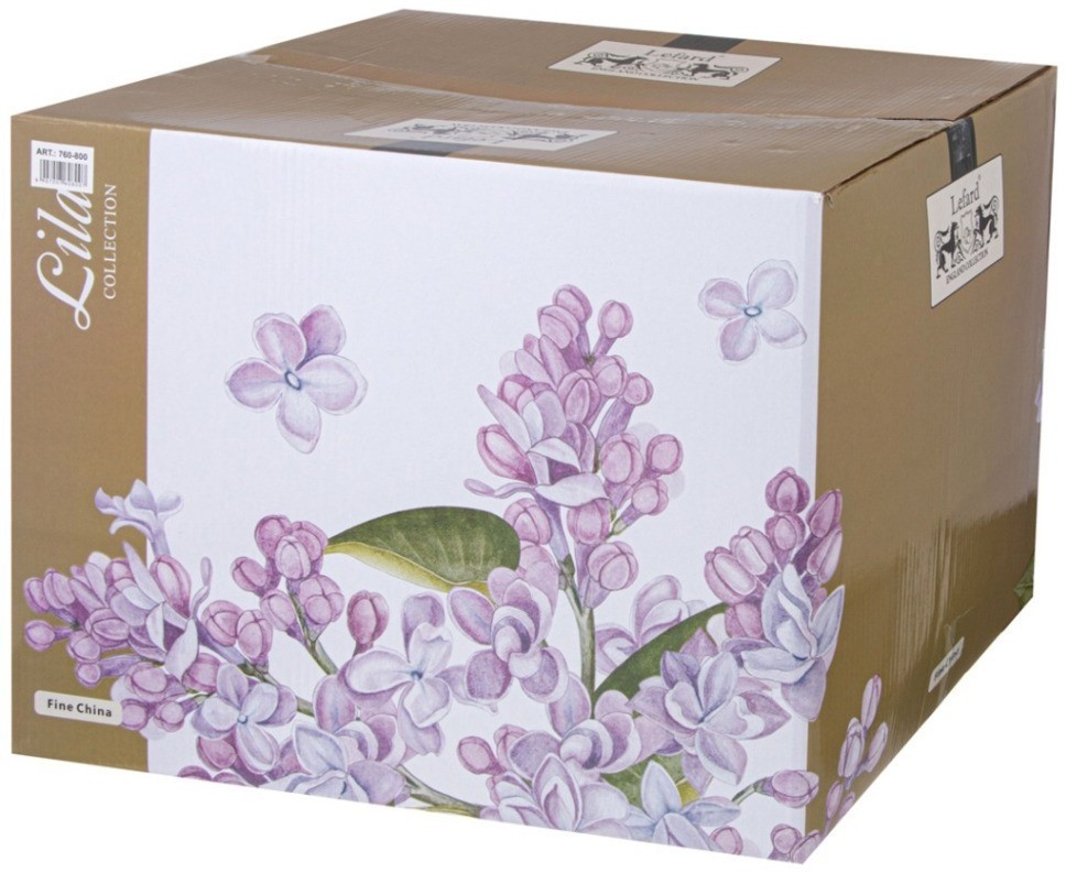 Столовый сервиз lefard "lilac" на 6 пер. 23 пр. (760-800)