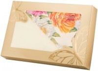 Кпб 1,5 спальный &quot;пионы&quot; пододеяльник 150х215 -1шт., простыня (цвет св.желтый) 180х220 -1шт., наволо SANTALINO (984-014)